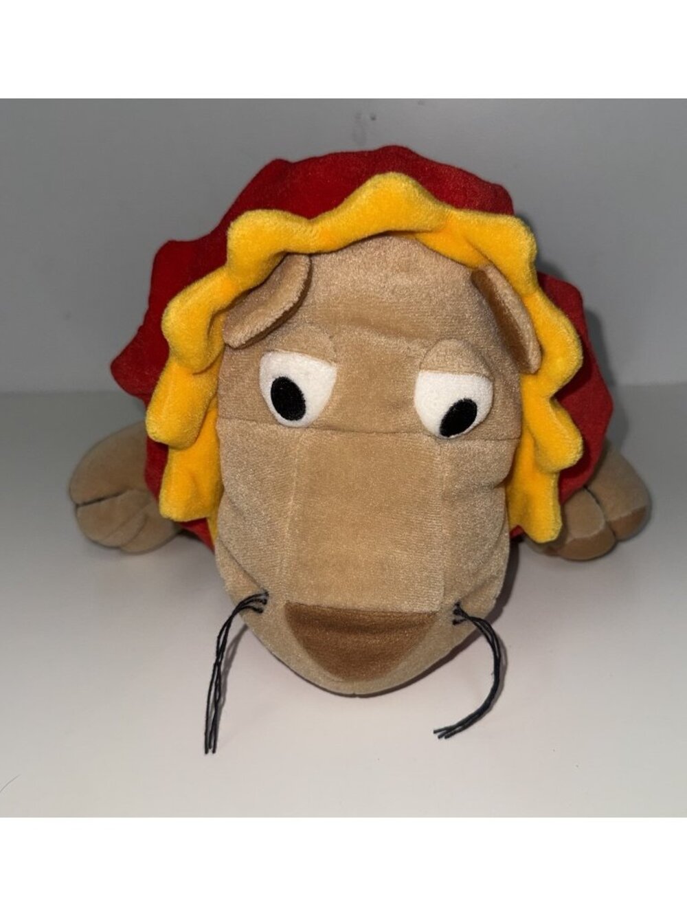 VINTAGE Gymboree Plush Circus Lion Full Body Hand Puppet Toy Jungle Animal